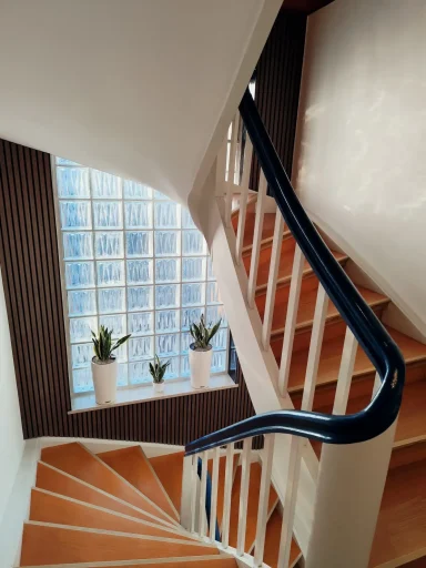 Ferienwohnung Burgperle Treppenhaus