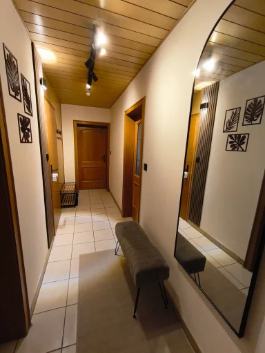 Gang Ferienwohnung Burgzauber Burghausen