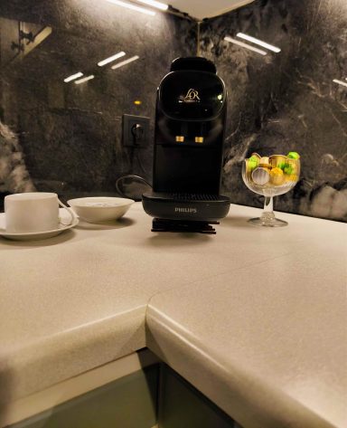 Kaffeemaschine Ferienwohnung Burgperle