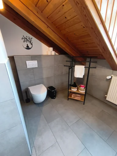 Ferienwohnung Burgzauber WC 