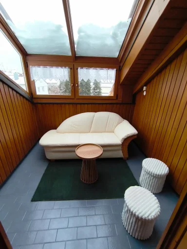 Wohnzimmer Ferienwohnung Burgzauber Burghausen Wohnzimmer